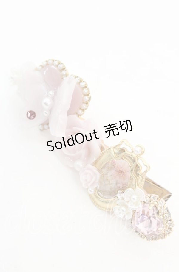 画像1: Haku Healing / ローズヘアクリップ   O-25-11-08-1055-LO-AC-OW-ZT (1)