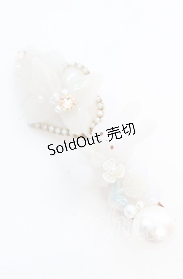 画像1: Haku Healing / うさぎちゃんヘアクリップ   O-25-11-08-1056-LO-AC-OW-OS (1)