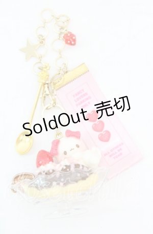 画像: PARU HIMA / うさぎパフェバッグチャーム  ピンク系 O-25-11-08-1059-LO-ZA-OW-OS