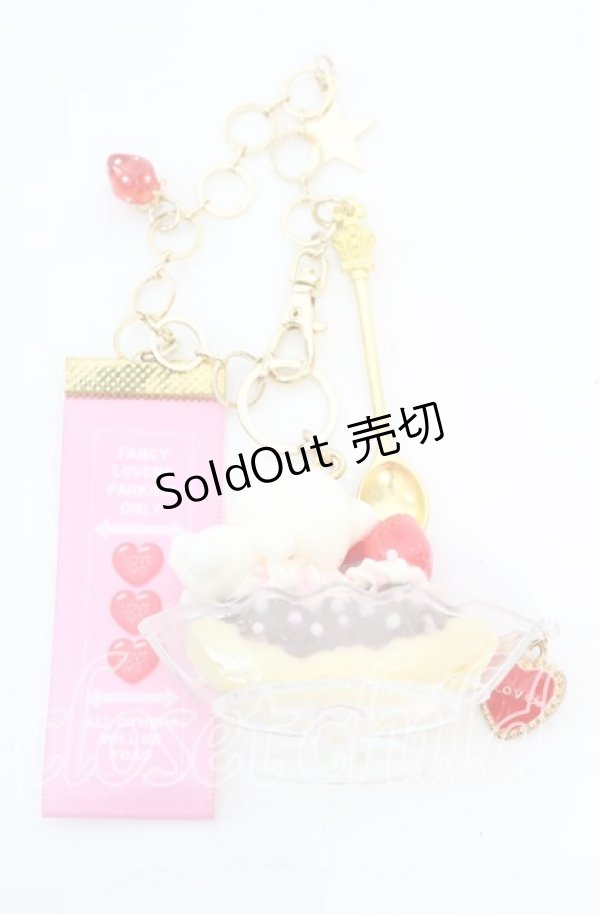 画像3: PARU HIMA / うさぎパフェバッグチャーム  ピンク系 O-25-11-08-1059-LO-ZA-OW-OS (3)