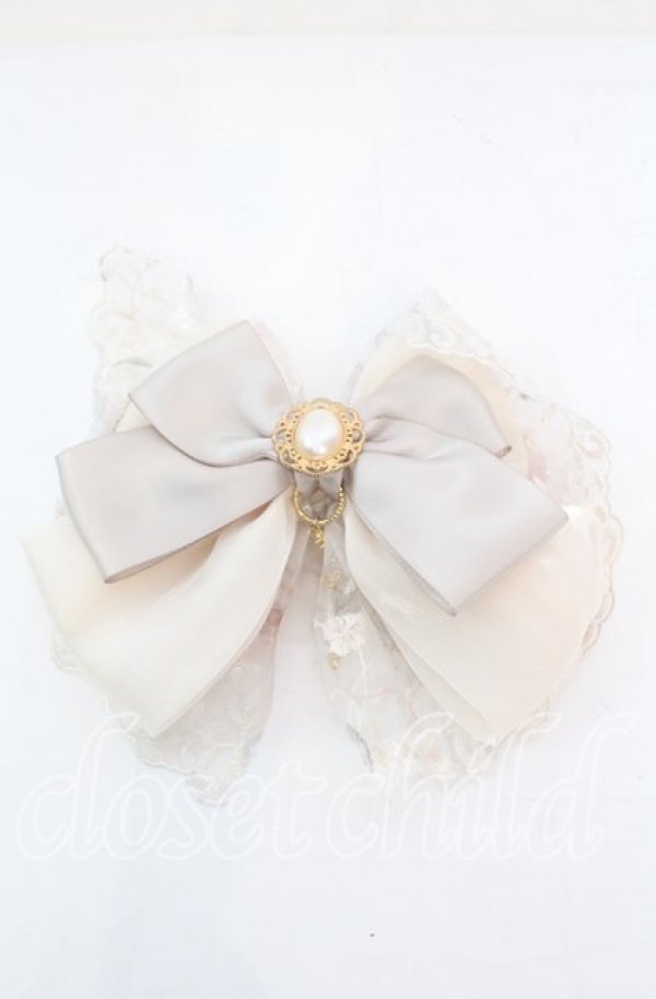 画像1: めぞんどばんび / 新雪の魔法  ベージュ系 O-25-11-08-1061-LO-AC-OW-ZT168-F002 (1)