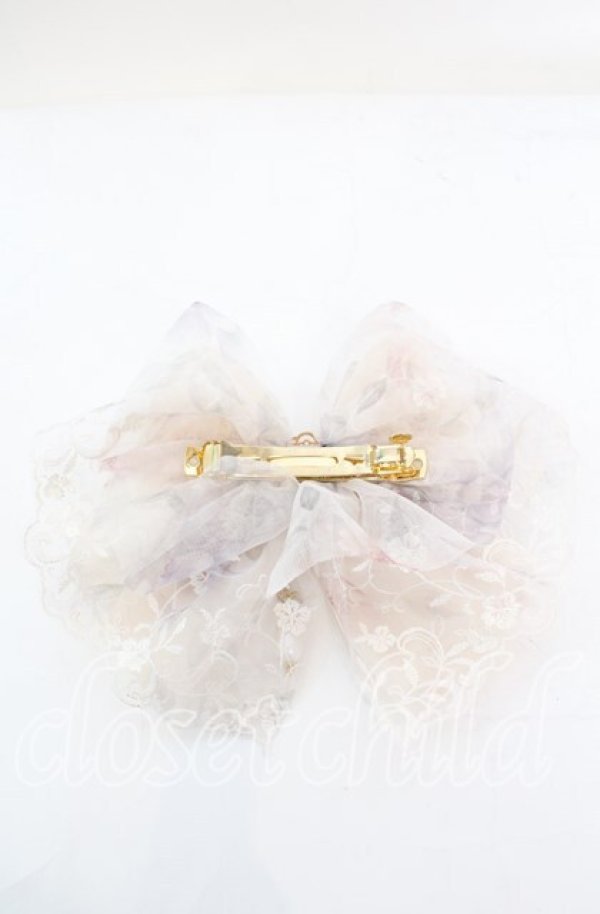 画像2: めぞんどばんび / 新雪の魔法  ベージュ系 O-25-11-08-1061-LO-AC-OW-ZT168-F002 (2)