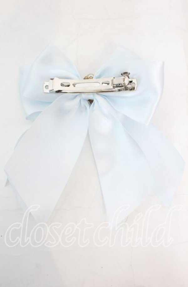 画像2: めぞんどばんび / sweet lacy*サックスブルー  サックスブルー O-25-11-08-1062-LO-AC-OW-ZT168-F007 (2)