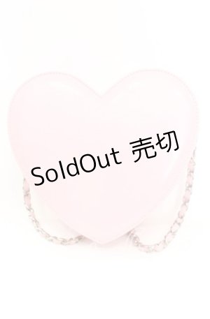 画像: 【SALE】MILK / ミニハートチェーンBAG  ピンク O-25-11-08-1007-ML-BG-IG-ZT274