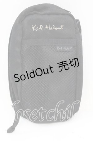 画像: Karl Helmut / メッシュポーチ  クロ O-25-11-08-1009-EL-ZA-IG-OS