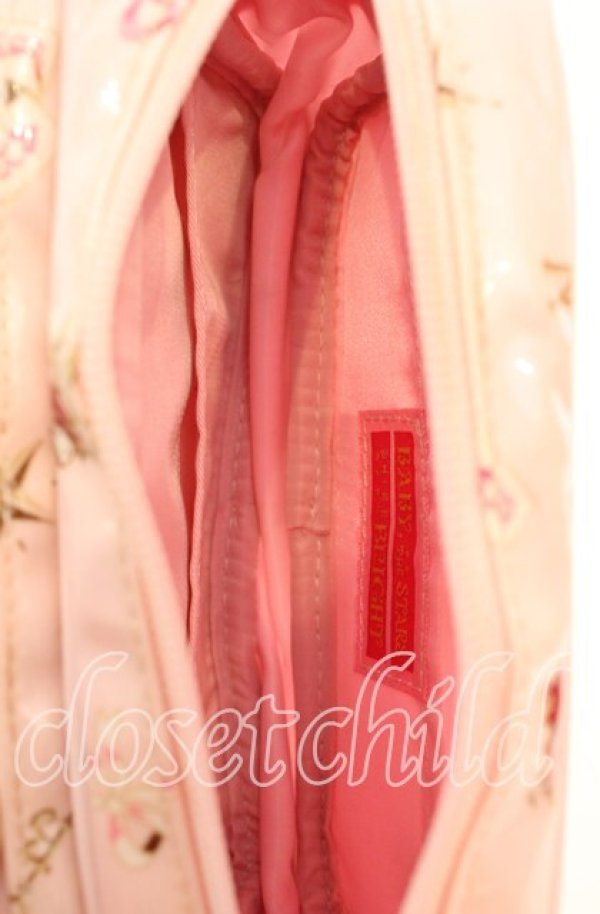 画像3: BABY,THE STARS SHINE BRIGHT / BABYモノグラム お化粧ポーチ  ピンク O-25-11-08-1010-BA-ZA-IG-OS (3)