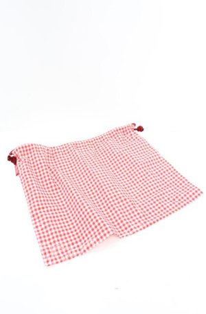 画像: PINK HOUSE / ギンガム巾着  アカ O-25-11-08-1011-LO-ZA-IG-OS