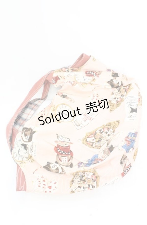 画像2: PINK HOUSE / マッドハッタープリントバッグ  ピンク O-25-11-08-1012-LO-BG-IG-ZT (2)