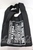 画像1: HYSTERIC GLAMOUR / PORTER/パッカブル GROCERY BAG バック  ブラック×ホワイト O-25-11-08-1017-PU-BG-IG-OS (1)