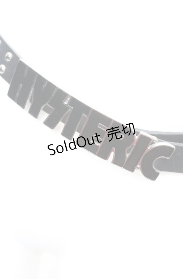 画像2: HYSTERIC GLAMOUR / ロゴベルト  ブラック O-25-11-08-1018-PU-ZA-IG-OS (2)