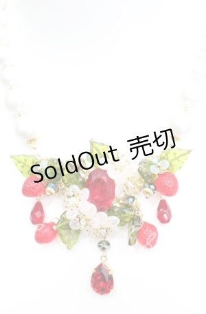 画像: Atelier＊Silencio / ワイルドストロベリー　リトルレディネックレス  アカ O-25-11-08-1031-LO-AC-OW-OS