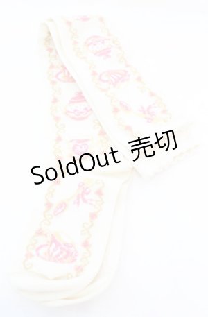 画像: Angelic Pretty / Wonder Partyオーバーニー  オフ×ピンク O-25-11-08-1004-AP-ZA-IG-OS