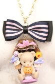 画像1: チェルシィ / ハロウィンベアネックレス   O-25-11-08-1032-LO-AC-OW-OS (1)