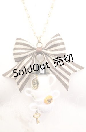 画像: チェルシィ / Alice's mad tea partyネックレス  シロ O-25-11-08-1034-LO-AC-OW-OS
