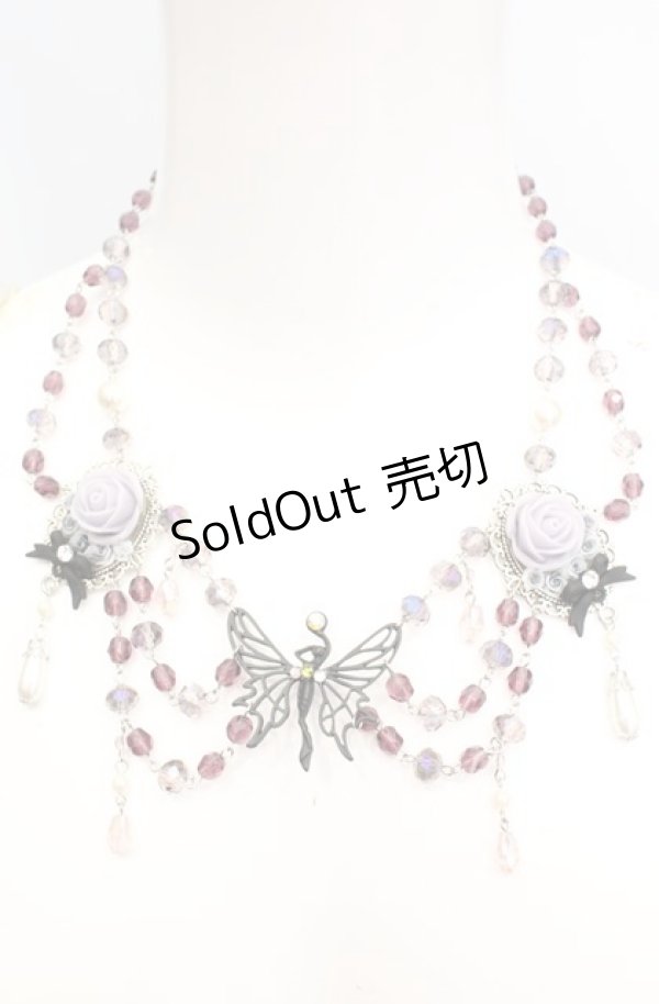 画像1: 【SALE】Blue Monodrama / 宵闇の妖精ネックレス   O-25-11-08-1036-LO-AC-OW-ZT422-F001 (1)