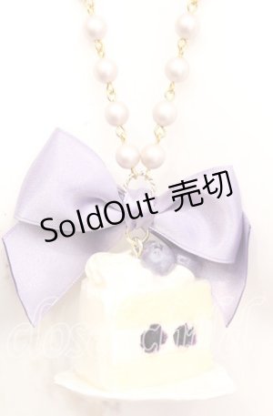 画像: Joues　Roses / ブルーベリーケーキネックレス   O-25-11-08-1038-LO-AC-OW-OS