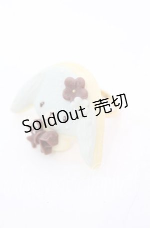 画像: MERCI MEL / ロップイヤーアイシングクッキーリング  ミント O-25-11-08-1042-LO-AC-OW-OS