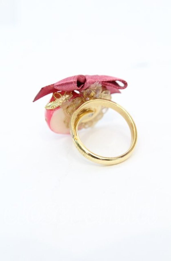 画像2: Pinky Magic / いちごリボンリング  アカ O-25-11-08-1045-LO-AC-OW-ZT422-F002 (2)