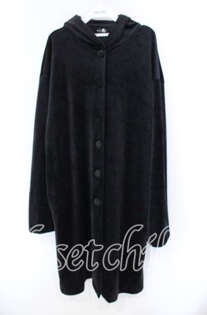 画像: NieR / VELVET STYLISH LONG COAT【GRUDGE】  ブラック O-25-11-08-052-EL-CO-IG-ZT-C022