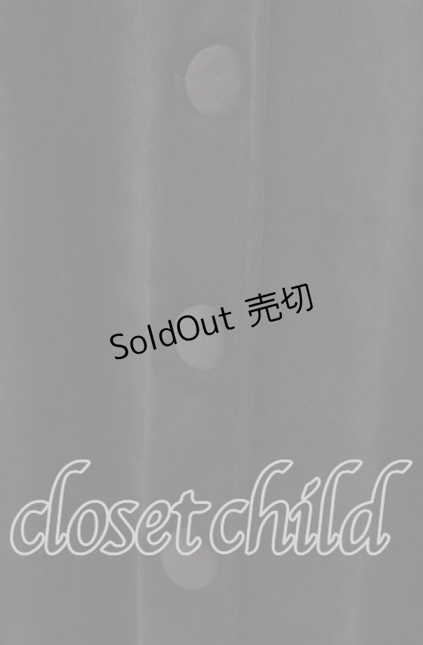 画像2: NieR / VELVET STYLISH LONG COAT【GRUDGE】  ブラック O-25-11-08-052-EL-CO-IG-ZT-C022 (2)