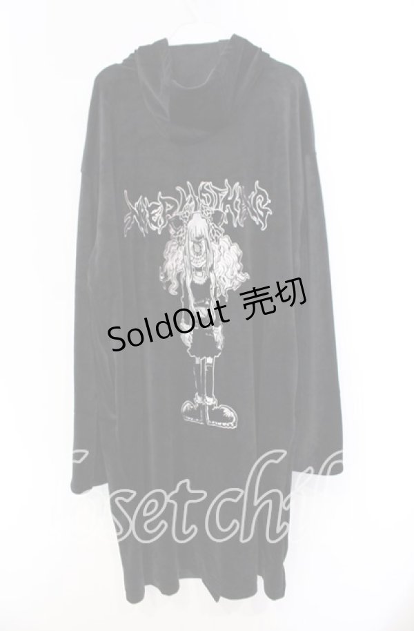 画像3: NieR / VELVET STYLISH LONG COAT【GRUDGE】  ブラック O-25-11-08-052-EL-CO-IG-ZT-C022 (3)