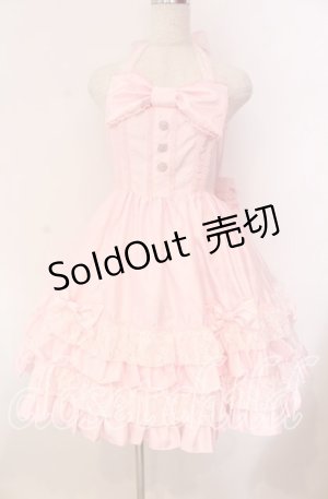 画像: Angelic Pretty / キラキラローズジャンパースカート  ピンク O-25-11-08-010-AP-OP-IG-OS