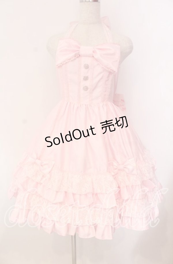 画像1: Angelic Pretty / キラキラローズジャンパースカート  ピンク O-25-11-08-010-AP-OP-IG-OS (1)