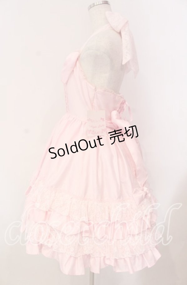 画像4: Angelic Pretty / キラキラローズジャンパースカート  ピンク O-25-11-08-010-AP-OP-IG-OS (4)