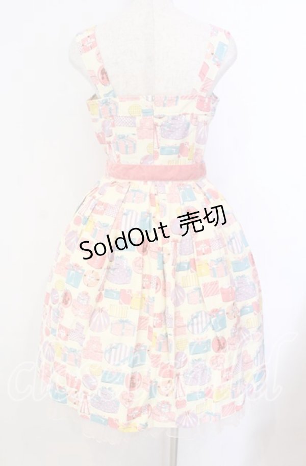 画像4: Emily Temple cute / プレゼントBOXノースリーブワンピース  アイボリー O-25-11-08-016-ET-OP-IG-OS (4)