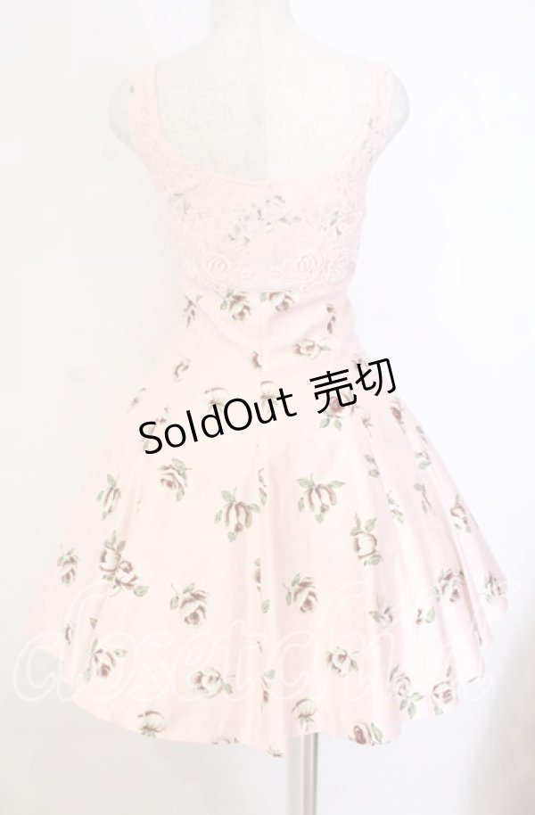 画像5: JESUS DIAMANTE / BIGリボンドールワンピース 38 バルドー薔薇 ピンク O-25-11-08-002-JE-OP-IG-OS (5)