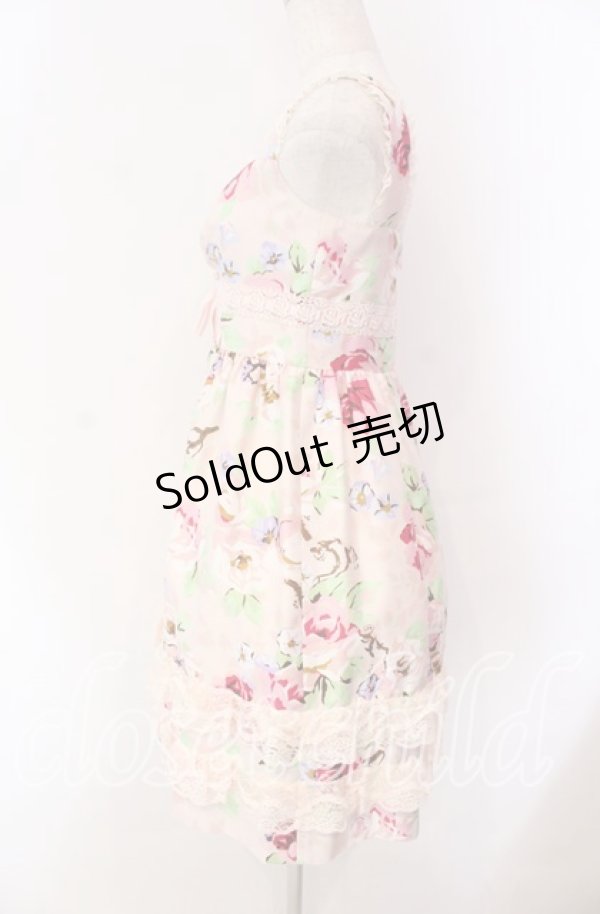 画像3: JESUS DIAMANTE / シシリアワンピース 38 トリアノン薔薇 ピンク O-25-11-08-022-JE-OP-IG-OS (3)