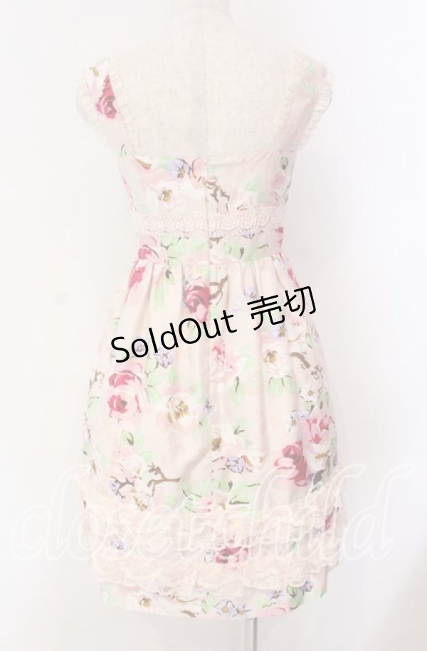 画像4: JESUS DIAMANTE / シシリアワンピース 38 トリアノン薔薇 ピンク O-25-11-08-022-JE-OP-IG-OS (4)