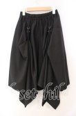 画像2: Deorart / アジャスター付き 変形ユニセックス スカート  ブラック O-25-11-10-036-PU-SK-IG-OS (2)