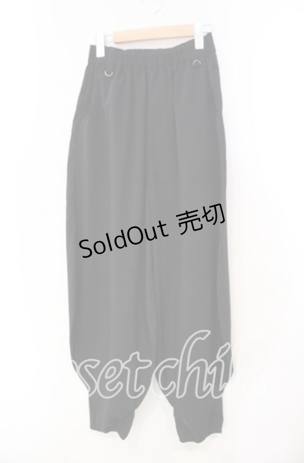 画像1: Deorart / バルーンシルエット・ランタンパンツ  ブラック O-25-11-10-037-PU-PA-IG-OS (1)