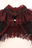 画像2: abilletage / Noirレースボレロ  ワイン×ブラック O-25-11-10-041-GO-TO-OW-OS (2)