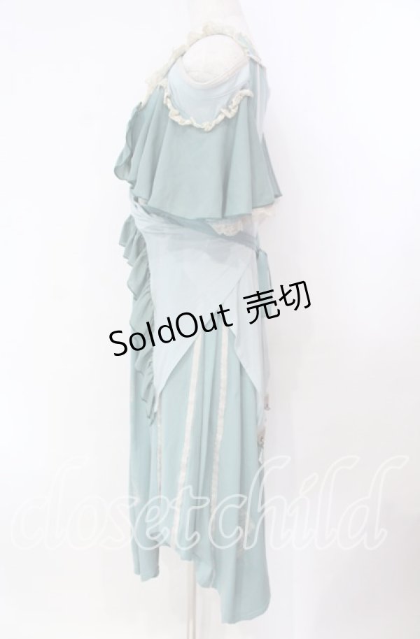 画像3: OZZ ANGELO / イレギュラーヘムワンピース  ミント O-25-11-10-046-OO-OP-IG-OS (3)