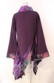 画像5: Qutie Frash / アシメ着物カーデ  パープル O-25-11-10-052-QU-JA-IG-OS (5)