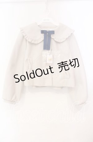 画像: Amavel / 2025年福袋 ショートコート  アイボリー O-25-11-10-062-CA-CO-IG-OS