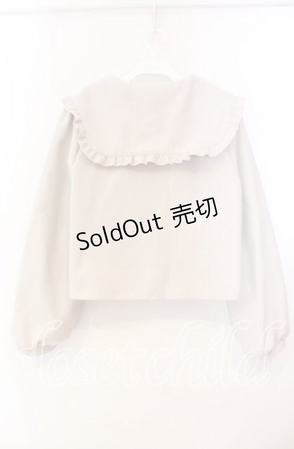 画像3: Amavel / 2025年福袋 ショートコート  アイボリー O-25-11-10-062-CA-CO-IG-OS (3)