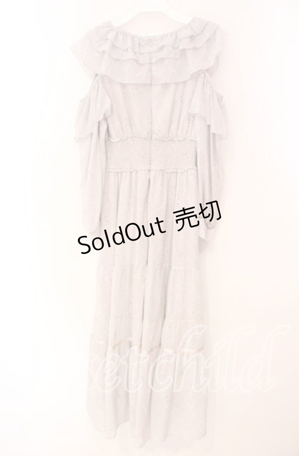 画像3: An MILLE / フリルショルダーカットワンピース  ピンク O-25-11-10-069-EL-OP-OW-OS (3)