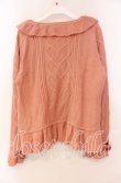 画像4: PINK HOUSE / メリーストロベリーモチーフ使いカーディガン  ストロベリー O-25-11-10-074-LO-TO-OW-OS (4)