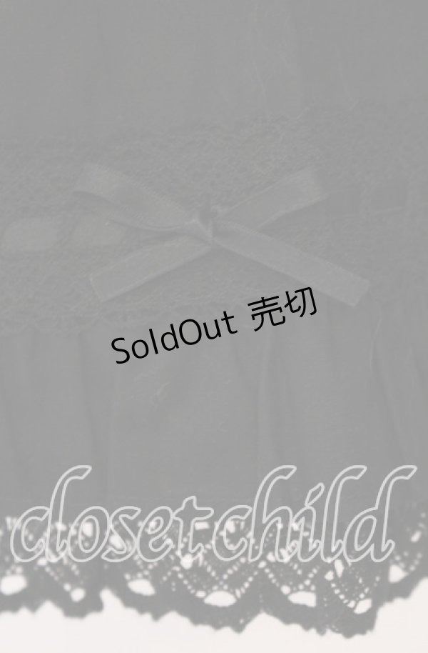 画像3: BABY,THE STARS SHINE BRIGHT / 姫袖後ろシャーリングブラウス  クロ×クロ O-25-11-10-076-BA-BL-IG-OS (3)