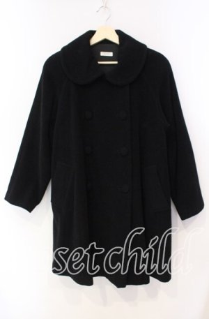 画像: MILK / ダブルボタンジャケット  ブラック O-25-11-10-079-ML-CO-IG-OS