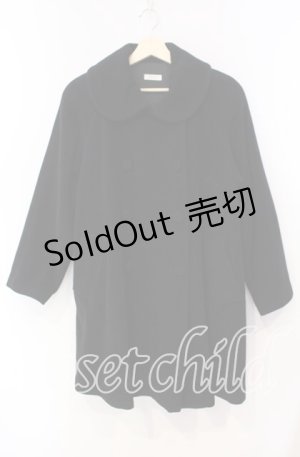 画像: MILK / ダブルボタンジャケット  ブラック O-25-11-10-079-ML-CO-IG-OS