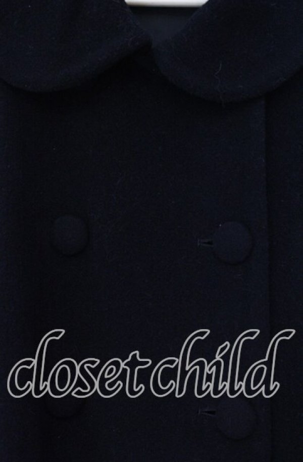 画像2: MILK / ダブルボタンジャケット  ブラック O-25-11-10-079-ML-CO-IG-OS (2)