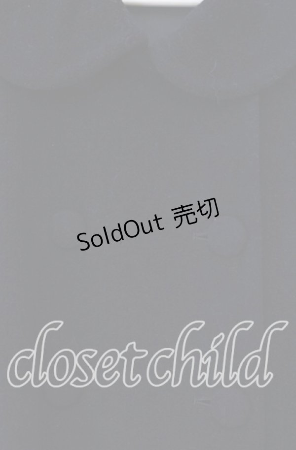 画像2: MILK / ダブルボタンジャケット  ブラック O-25-11-10-079-ML-CO-IG-OS (2)