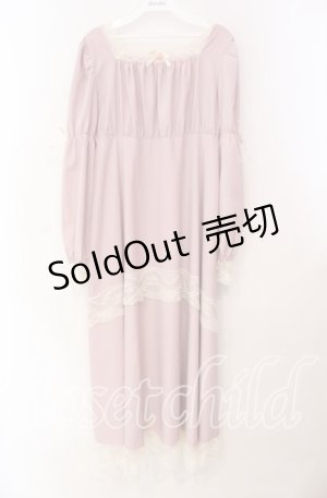 画像: FLC / レースワンピース（星名桜子） Ｍ ピンク O-25-11-10-082-LO-OP-IG-ZT1117M