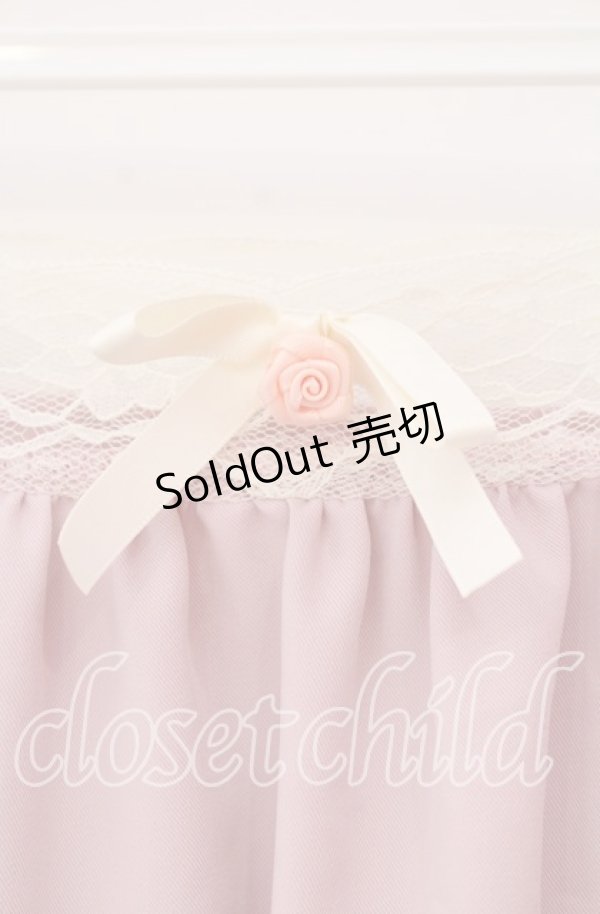 画像2: FLC / レースワンピース（星名桜子） Ｍ ピンク O-25-11-10-082-LO-OP-IG-ZT1117M (2)