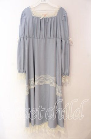 画像: FLC / レースワンピース（星名桜子） Ｍ サックス O-25-11-10-083-LO-OP-IG-OS