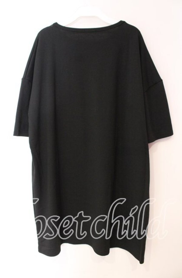 画像3: NieR Clothing / ジッパーポケット付きパッチワークプルオーバー【ミケ】  ブラック×ベージュ O-25-11-10-089-PU-TO-IG-ZT322 (3)